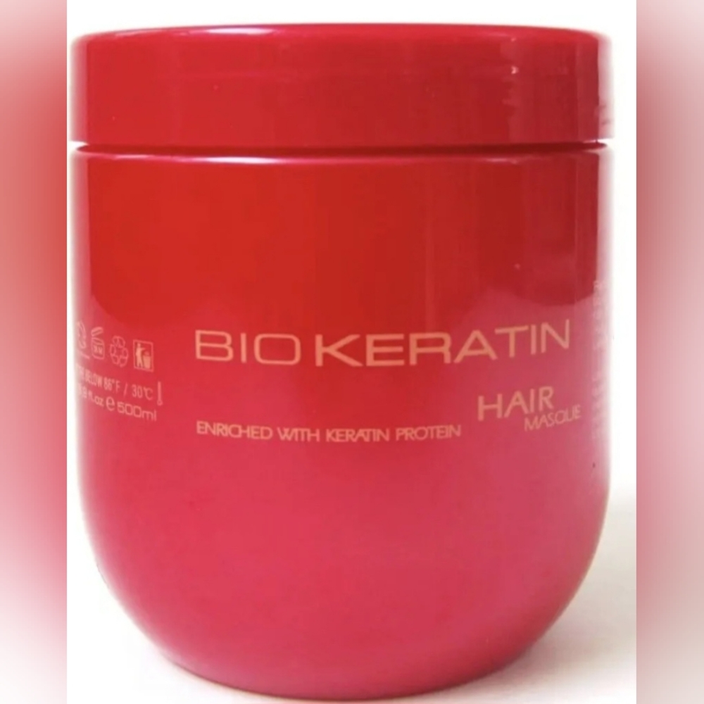Bio Keratin Anti-Frizz Soothing Hair Masque W/Keratin Protein DRY/FRIZZY/UNRULY